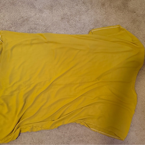 Jennafer Grace Mustard Caftan with front gather - one size - Picture 8 of 8